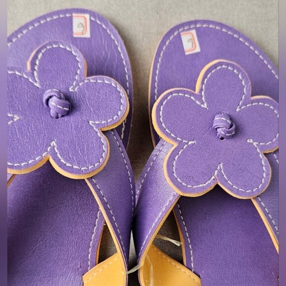 Purple Flower Sandals - Picture 6 of 8